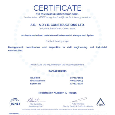 ISO 14001 - 2015