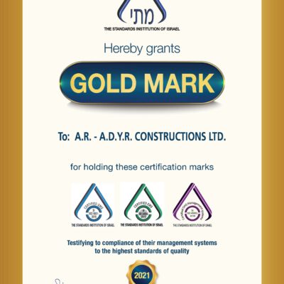 gold mark